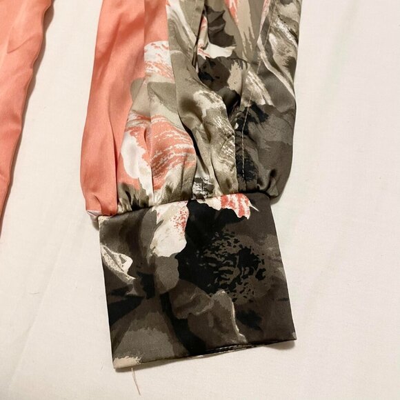 Le Chateau Floral Long Sleeve Dress Womens Size XL Sleeve Slip Dress - Picture 7 of 16